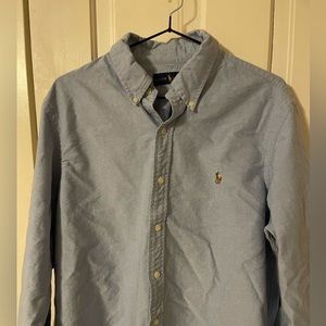 Men’s Ralph Lauren Oxford Blue Dress Shirt